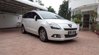 2013 Peugeot 5008 StartUp Full Vehicle Tour and Test Drive [upl. by Aldos]