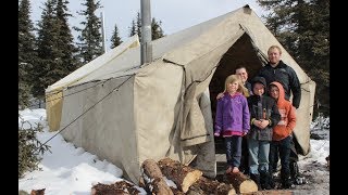 Winter Camping Taking the Family Camping [upl. by Routh]