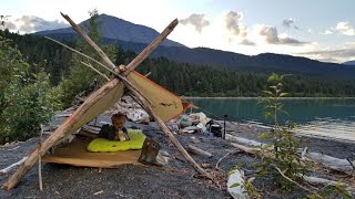 Survival Camping with my 2 yr old in Alaska His first Time  Bring the whole family along camping [upl. by Smith]