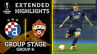 Dinamo Zagreb vs CSKA Moscow Extended Highlights  UCL on CBS Sports [upl. by Sclater]