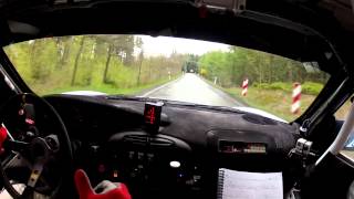 Onboard Porsche GT3 ZeltnerZeltner Sachsen Rallye 2013 Stage 68 HD [upl. by Marcela]