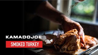 Kamado Joe  Smoked Turkey [upl. by Airtemad]