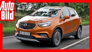 Opel Mokka X 2016 FahrberichtTestReview  Neuer Kompakt SUV von Opel [upl. by Jacki]