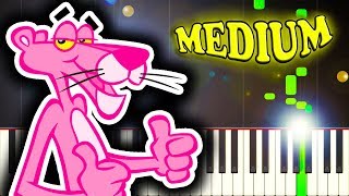 THE PINK PANTHER THEME  Piano Tutorial [upl. by Irap]