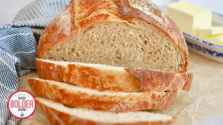 5Ingredient Artisanal Bread Recipe for Beginners [upl. by Urata]