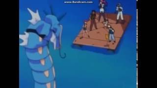 Pokémon Episode Magikarp evolves into Gyarados [upl. by Sherilyn]