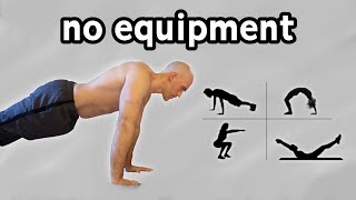 My Calisthenics Beginner Routine With NO EQUIPMENT [upl. by Uella594]