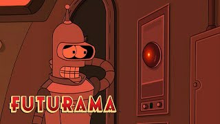 FUTURAMA  Season 4 Episode 4 Benders Breakup  SYFY [upl. by Connell978]