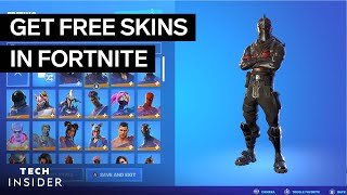 How To Get Free Skins In Fortnite [upl. by Hermina803]