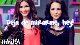 Victoria Justice amp Liz Gillies Victorious  Take a Hint Español [upl. by Zena864]