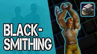 Classic WoW Blacksmithing [upl. by Drarehs]