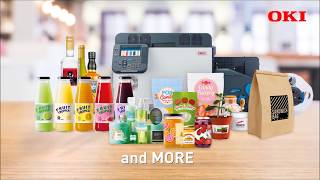 OKI Pro 1050 colour label printer so versatile  LabelsUPrint ®  KTEC GROUP UK [upl. by Mloc]