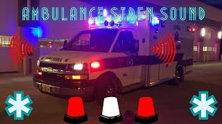 Ambulance Siren sound [upl. by Ber]