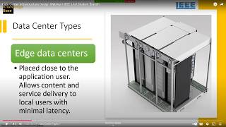 Data Center Infrastructure Design Webinar l IEEE LAU Student Branch [upl. by Ploch]