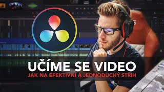 Jak stříhat videa jednoduše a rychle zdarma  DaVinci Resolve Edit  CZ Tutorial [upl. by Ulah]