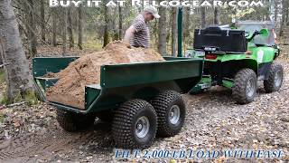 Installing Plywood Deck on Harbor Freight Utility Trailer [upl. by Atiseret]