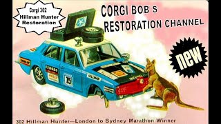 Corgi 302 Hillman Hunter Restoration [upl. by Enelrihs]