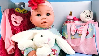 My Sweet Love Baby Doll amp Accessories Unboxing [upl. by Adia]