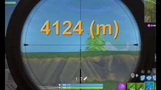 4124 m NOSCOPE TOP 5 LONGEST SNIPES  Top Fortnite [upl. by Rekab]