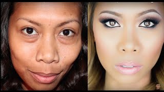 THE POWER OF MAKEUP HOW TO CONCEAL EXTREME BAGS [upl. by Sharl319]