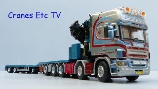 WSI Scania R Flatbed  Palfinger PK150002 Brouwer by Cranes Etc TV [upl. by Lorien]