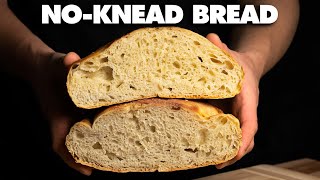 NoKnead Bread Overnight Version The New York Times Recipe [upl. by Ramsdell]