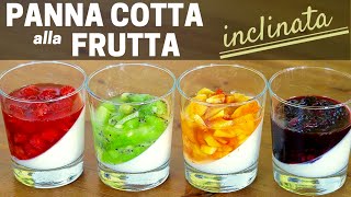 PANNA COTTA ALLA FRUTTA FATTA IN CASA DA BENEDETTA [upl. by Hellah]