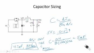 Power Electronics  Buck Converter Design Example  Part 1 [upl. by Eatnahs57]