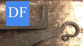 Blacksmithing for Beginners  Basic Hammering Techniques [upl. by Enaile]