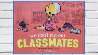 🦖 We Dont Eat Our Classmates  Read Aloud Childrens Book [upl. by Weyermann]