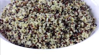 TriColor Quinoa Recipe  How To Cook Quinoa [upl. by Odrahcir]