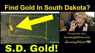 Where Can I Find Gold In South Dakota USGS Gold Maps [upl. by Nelon430]