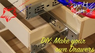 How Build your own Drawers DIY [upl. by Nedlog617]