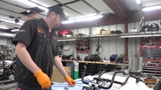 Installing HarleyDavidson Polyurethane Handlebar Bushings [upl. by Ennobe]