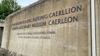 Caerleon Roman Fortress amp Baths  Including Caerleon Wood Sculptures [upl. by Ayikin]