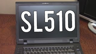 Lenovo ThinkPad SL510 2009  Overview [upl. by Adnalahs]