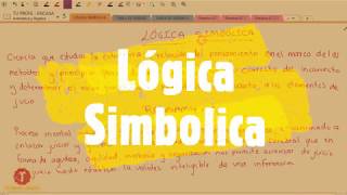 LA LÓGICA SIMBÓLICA y ejemplos  APRENDIENDO MATEMÁTICA [upl. by Prevot]