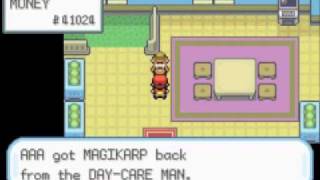 How to Get Gyarados Early and Easily on Pokemon FireRedLeafGreen [upl. by Ellerrehs]