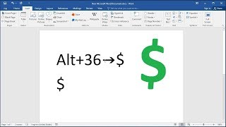 How to type Dollar Sign Currency Symbol [upl. by Mcintosh388]