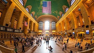 Walking Tour of Grand Central Terminal — New York City 【4K】🇺🇸 [upl. by Ronni964]