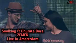 Soolking Ft Dhurata Dora  Zemër live 2020 clip officiel FUNX Netherlands Amsterdam [upl. by Marilee]