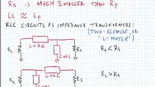 Lecture 4  Impedance Matching Networks [upl. by Adnyc]