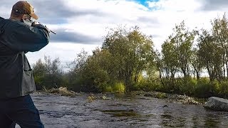 Alaska Adventure  Part 2 Hunting in Alaska and fishing for grayling [upl. by Yortal360]