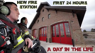 First 24 Hours in a New Fire Station  A Day in the Life [upl. by Loomis]