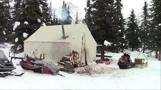 Annual Alaska Winter Camping trip  Men And Boys Big Campout [upl. by Ynohtnanhoj996]