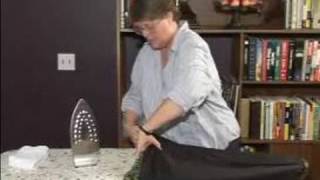 How to Iron Clothes  How to Iron Synthetic Fabrics [upl. by Colner]