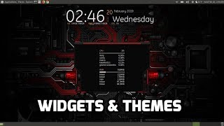 How to Install Conky Widgets amp Themes [upl. by Aileek]