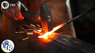 How Do Blacksmiths Make Swords [upl. by Ellenid44]