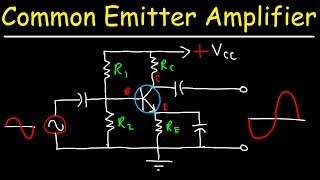 Bipolar Junction Transistors  Common Emitter Amplifier [upl. by Auqined]