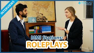 Medical School Interview MMI  The ROLEPLAY Station [upl. by Johannessen82]